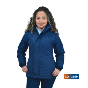 Chaqueta Acolchada Quita Manga Mujer