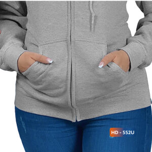 Hoodie Cremallera Capota