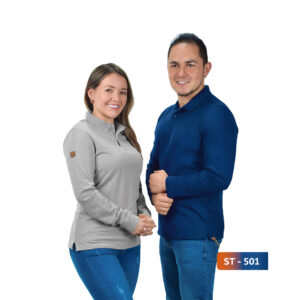 Buzo Polo Manga Larga Basic