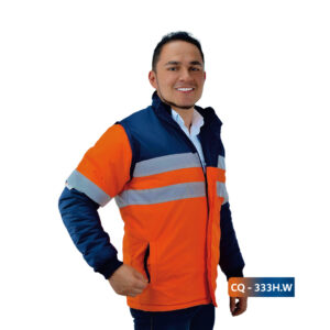 Chaqueta Acolchada Alta Visibilidad Hombre