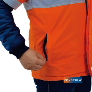 Chaqueta Acolchada Alta Visibilidad Hombre