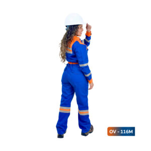 Overol Ignifugo Mujer Combi Reflectivo