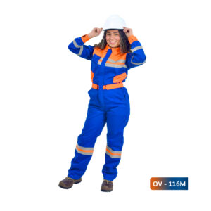 Overol Ignifugo Mujer Combi Reflectivo