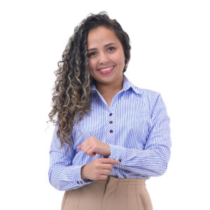 Camisa Administrativa Mujer Rayas
