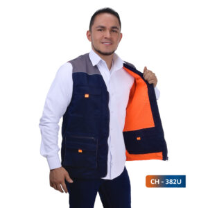 Chaleco Cargo Forro Malla Combi