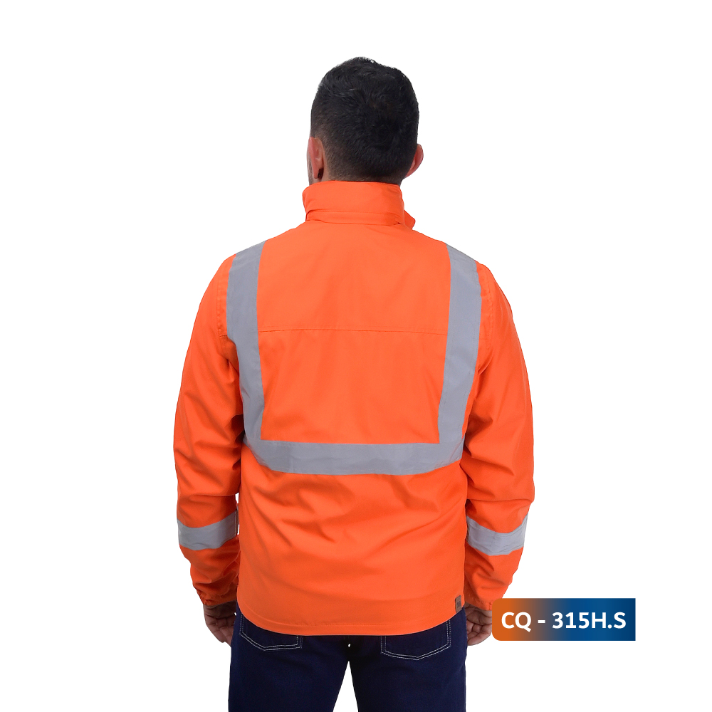 Chaqueta impermeable Alta Visibilidad Hombre - Image 2