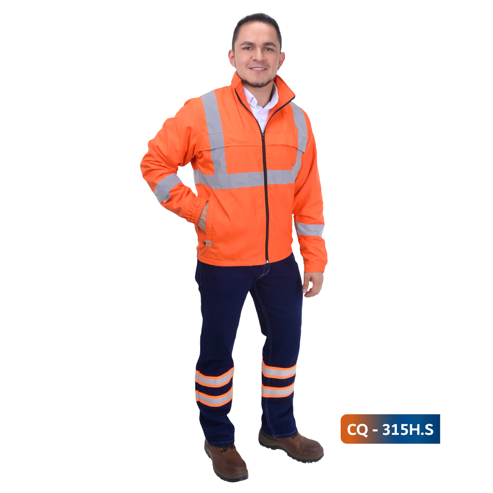 Chaqueta impermeable Alta Visibilidad Hombre - Image 5