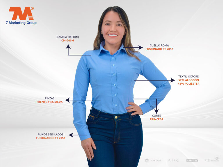 Camisa Oxford Para Mujer: elegancia, comodidad y uniformidad corporativa